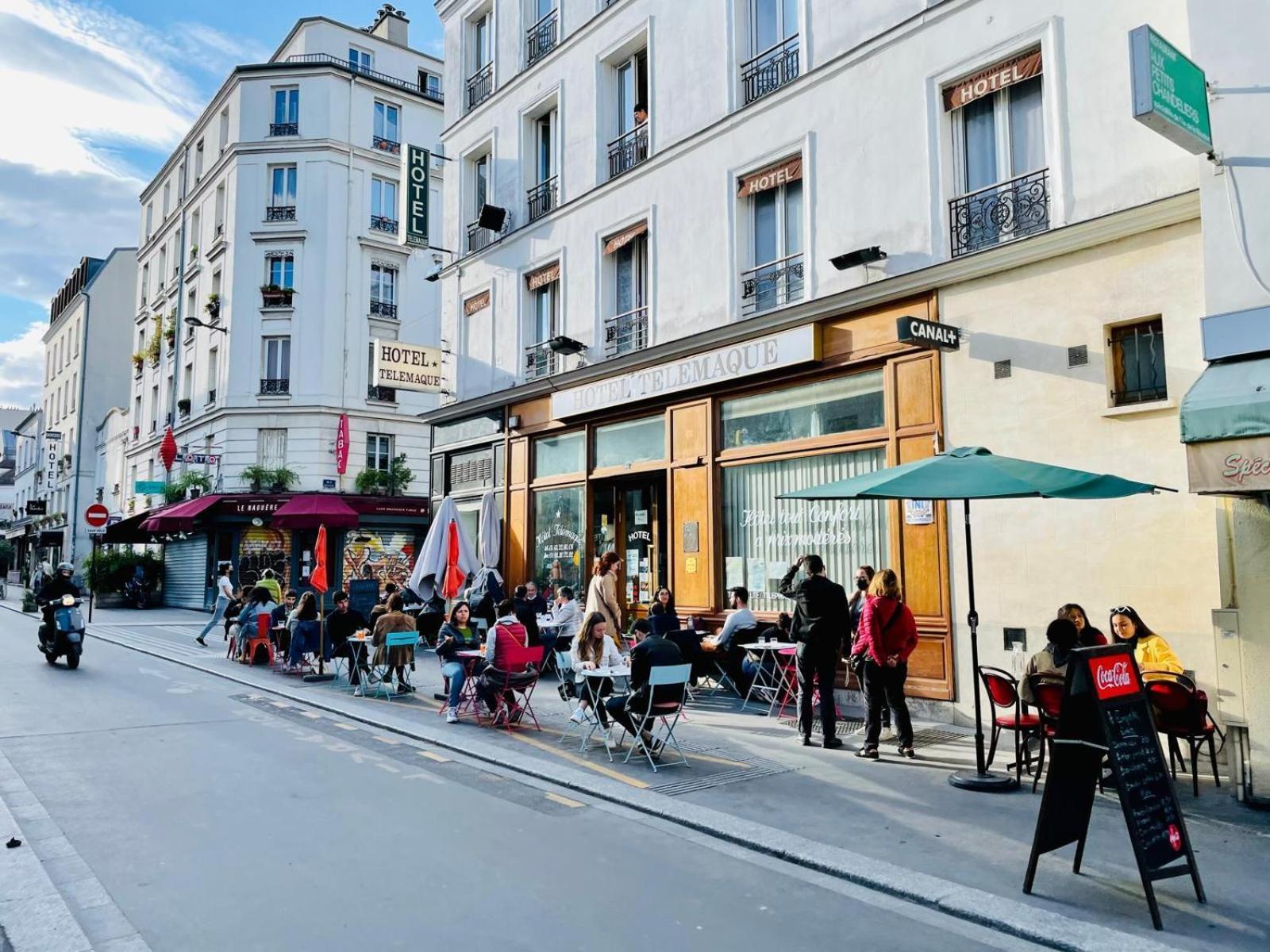 Hotel Telemaque Paris Eksteriør bilde